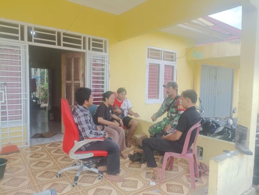 Kopka RH Tambunan Sambangi Kantor Desa Harapan Jaya, Serap Aspirasi Warga
