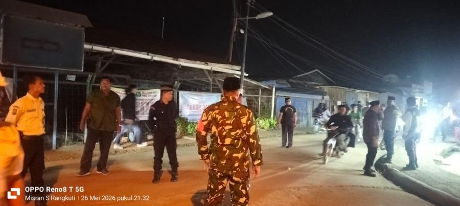 Koptu Al Alim Ikut Apel Gabungan Pengamanan Pawai Idul Adha 1447 H di Kecamatan Kateman