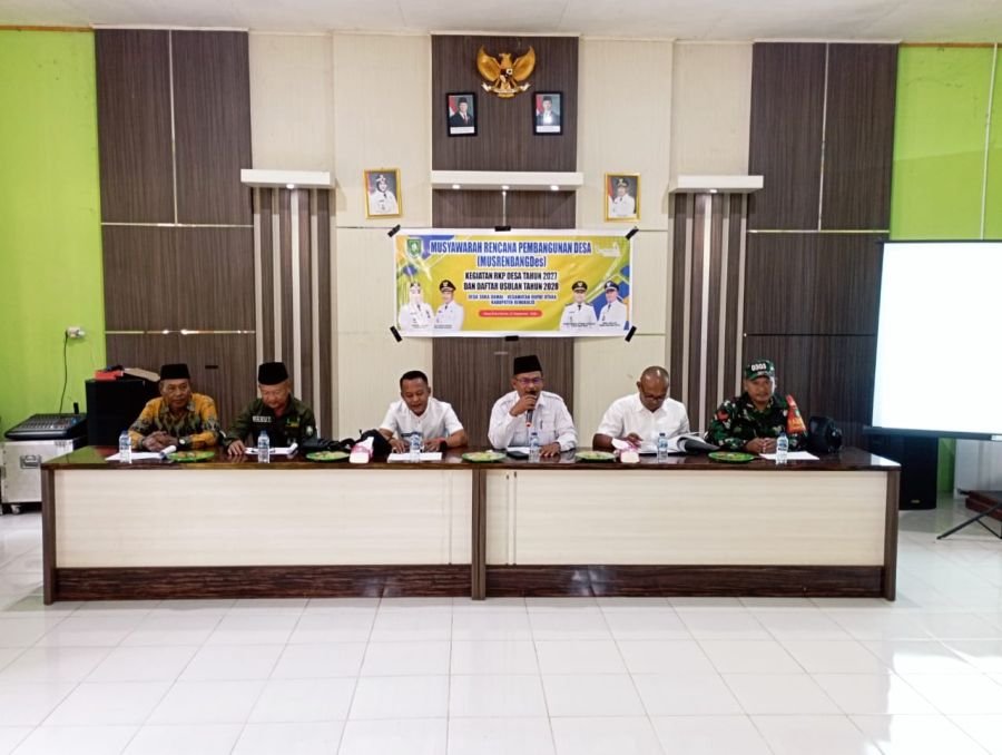 Koptu Erwin Hadiri Musrenbangdes Suka Damai