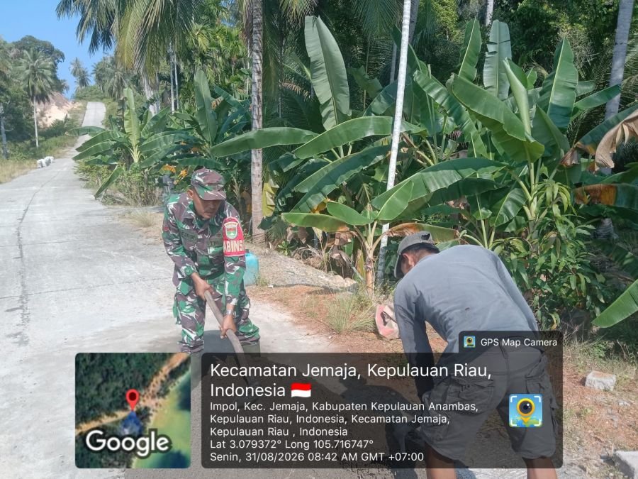 Koptu Fian Hendratmo Dorong Pengusaha Batako Tingkatkan Kualitas Produk