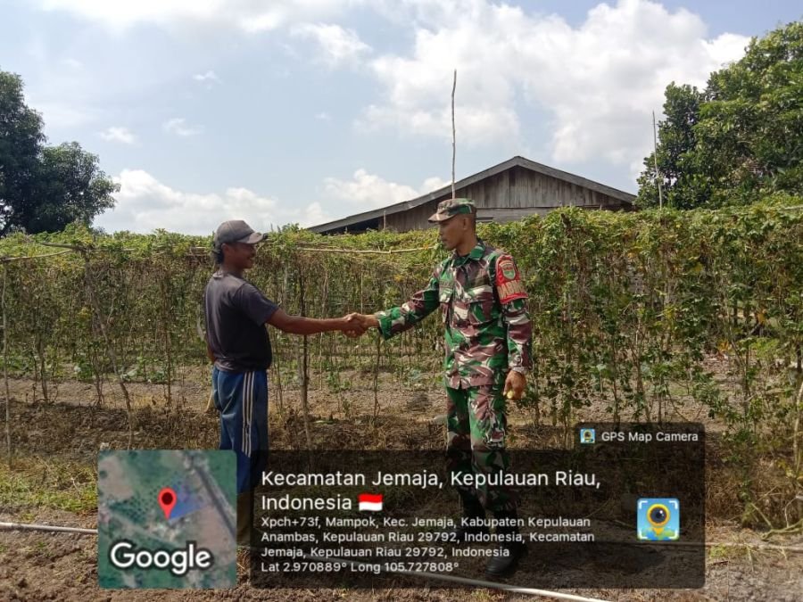 Koptu Fian Hendratmo Dorong Petani Mampok Kembangkan Palawija untuk Dukung Ketahanan Pangan