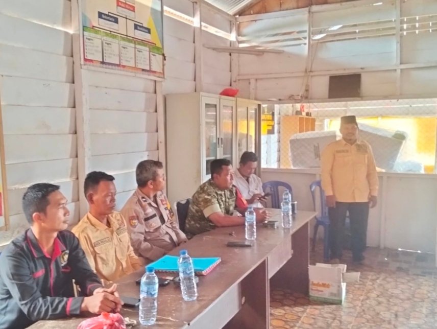 Koptu Heri S Hadiri Rapat Pleno Penetapan Hasil Pilpeng Kepenghuluan Darusalam