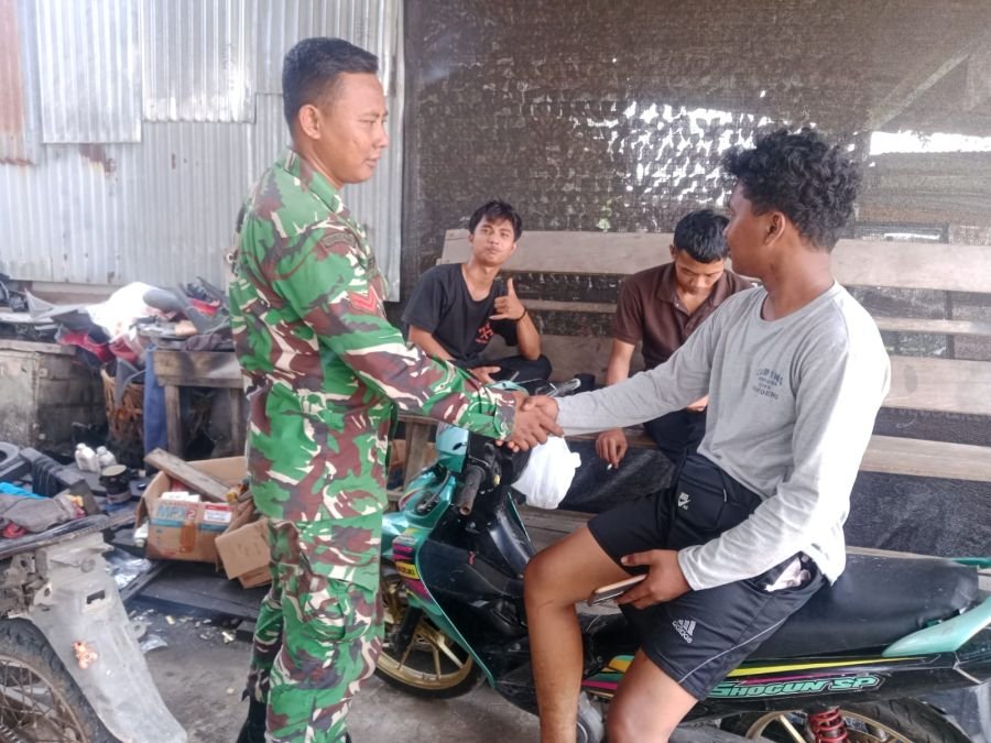 Koptu Jefri Kasmanto Dorong Kedekatan TNI dan Warga Terkul