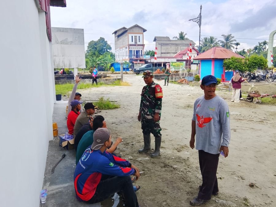 Koptu Jumirin Dorong Warga Dungun Baru Perkuat Kebersihan Lingkungan