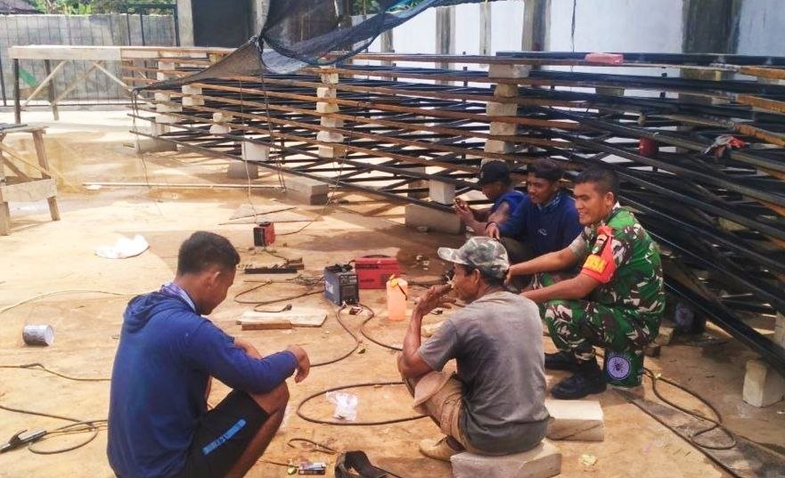 Koptu Mashuda Melaksanakan Komsos