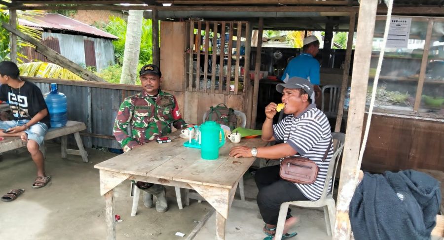 Koptu Setiawan Harianto Awasi SDM dan Komsos, Rajut Kebersamaan di Sencalang