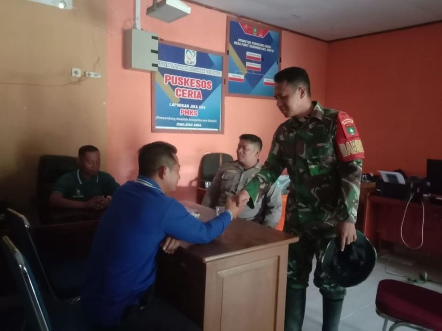 Koptu Zainur Rohman Dorong Komunikasi Aktif Bersama Bumdes Parit Kebumen