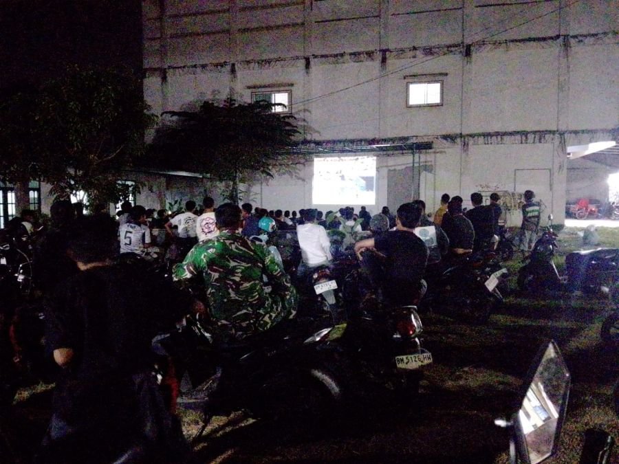 Koramil 01/Kodim 0320/Dumai Gelar Nonton Bareng Piala Dunia 2026,