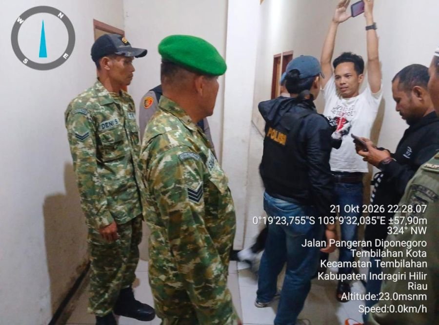 Koramil 01/Tembilahan Dukung KRYD untuk Perkuat Keamanan dan Ketertiban