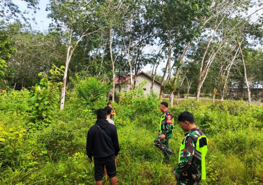 Koramil 02/KT Tingkatkan Patroli Karhutla Antisipasi Musim Kemarau