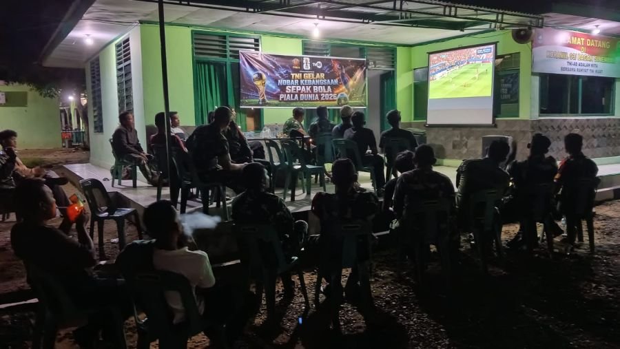 Koramil 0321-03/Bgs Rohil Taja Nobar Piala Dunia Portugal Vs Spanyol 