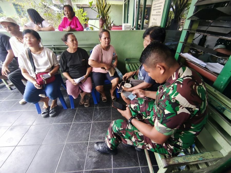 KORAMIL 03/MANDAU BUKA PELAYANAN PERLINSOS, PERMUDAH MASYARAKAT AKSES BANTUAN