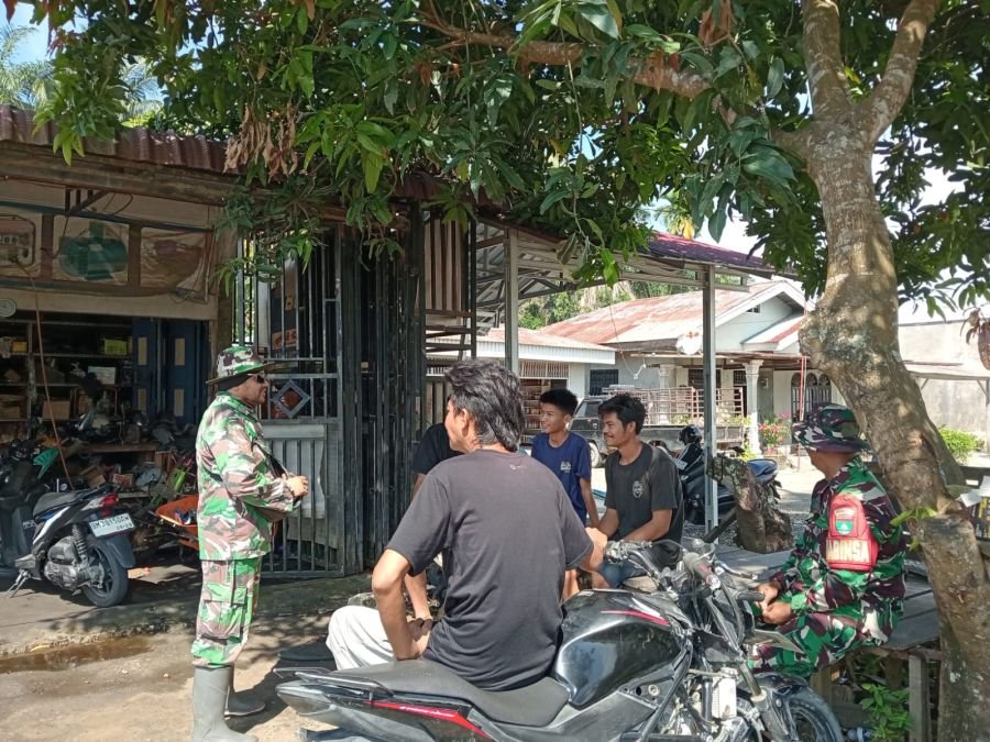Koramil 03/Mandau Melaksanakan Sosialisasi