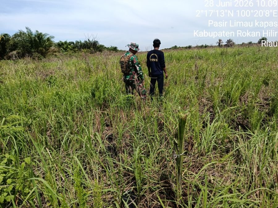 Koramil 04 Kubu Sisir Kawasan Rawan Karhutla,  Situasi Tetap Aman