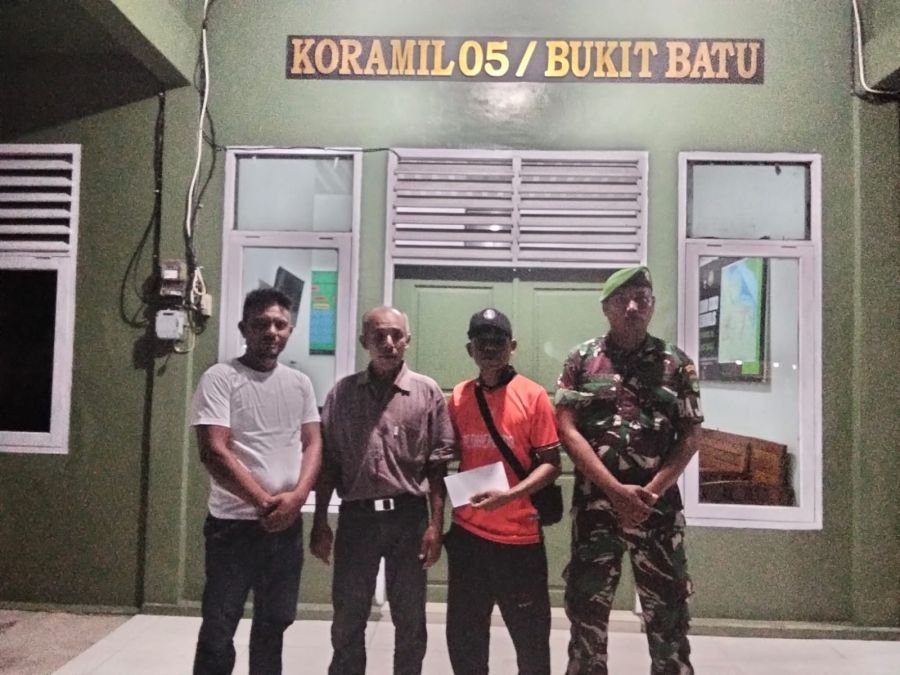 Koramil 05/BB Serahkan Bantuan Tali Asih kepada Keluarga Korban Kebakaran di Batang Duku
