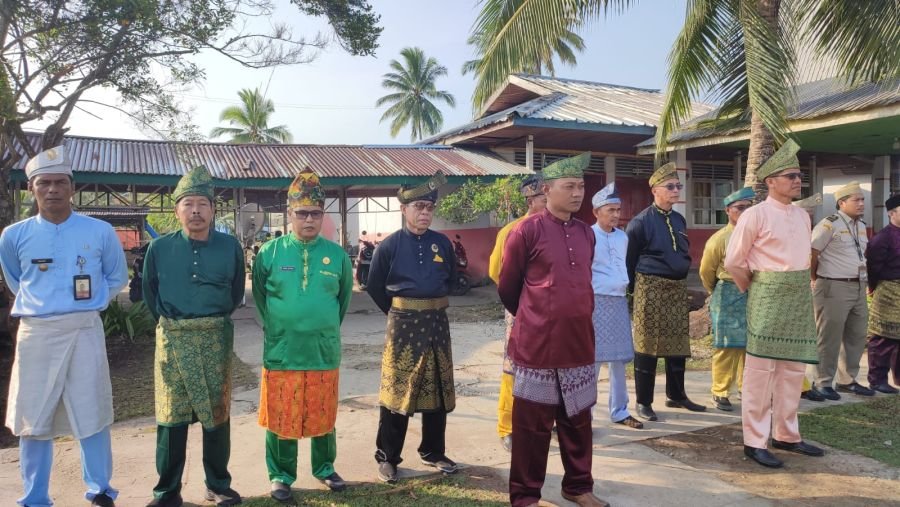 KORAMIL 06/KTM HADIRI APEL PERINGATAN HARI JADI KE-69 PROVINSI RIAU DI KECAMATAN KATEMAN.