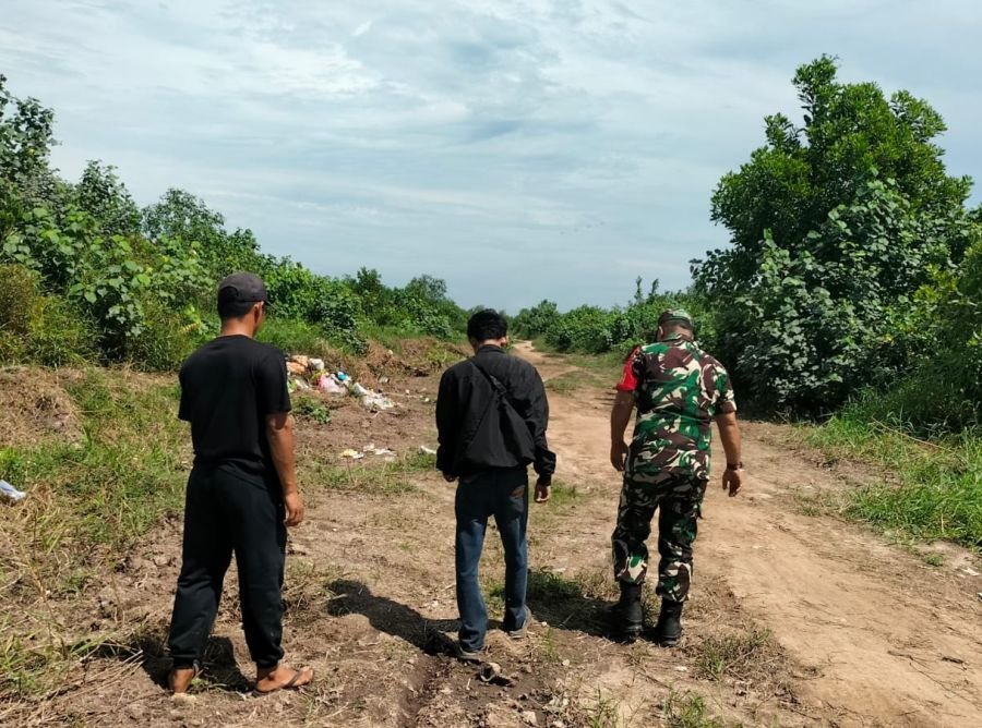 Koramil 06/KTM tidak hentinya melaks patroli karhutla bersama masyarakat agar tetap aman