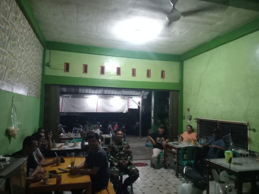 Koramil 07/KH gelar Nobar Final Piala Dunia 2026 Perkuat Kemanunggalan TNI dan Rakyat