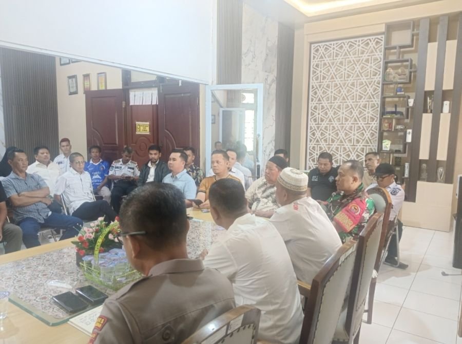 Koramil 09/Langgam Hadiri Rapat Pengamanan Hari Jadi ke-21 Bandar Seikijang