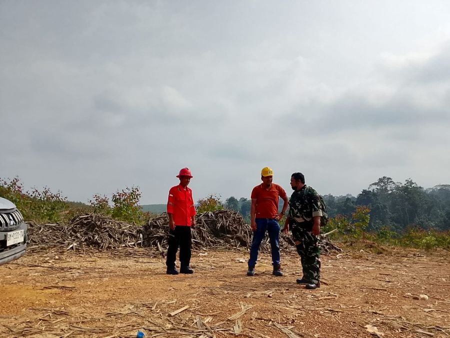 Koramil Minas Intensif Patroli Karhutla, Tak Ditemukan Titik Api
