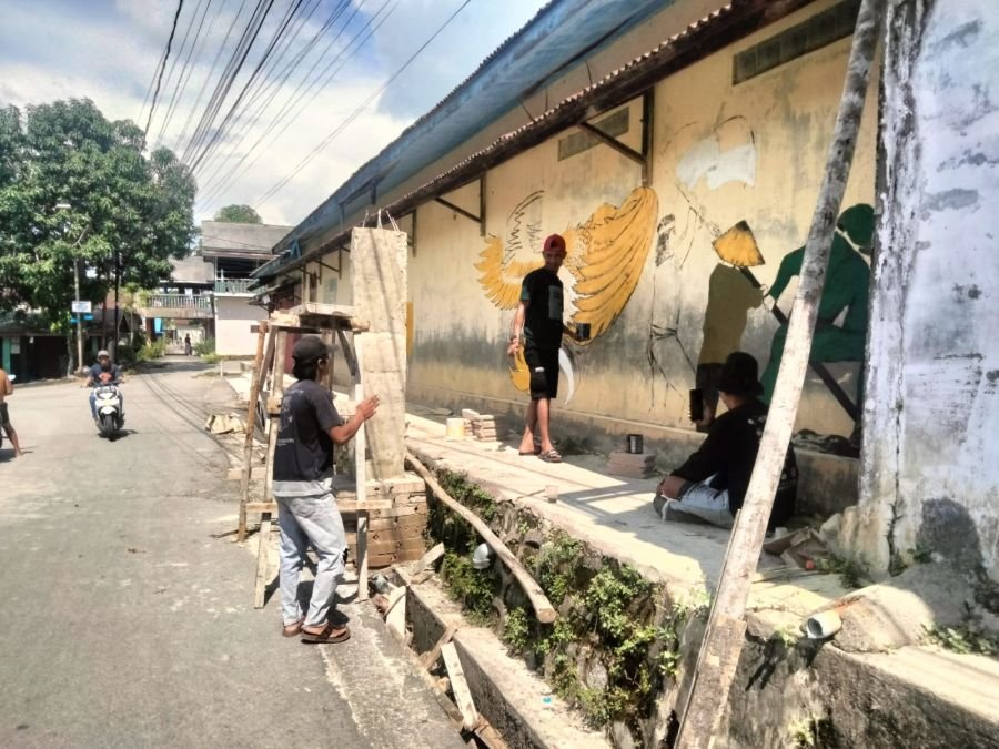 Koramil Tebing Solid, Program Kampung Pancasila Tetap Berjalan