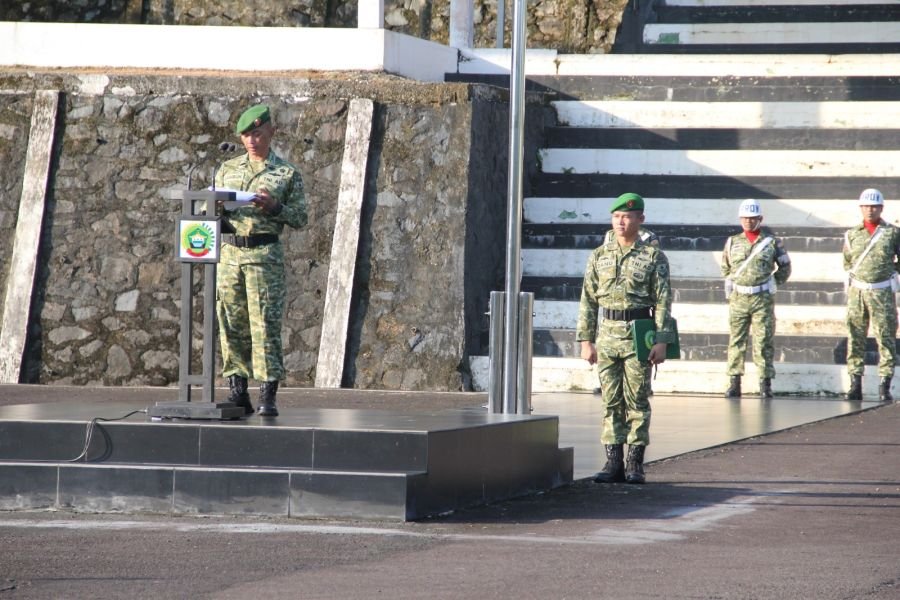 Korem 033/Wira Pratama dan Seluruh Gelar Upacara Hari Kebangkitan Nasional ke-118, Wujudkan Semangat