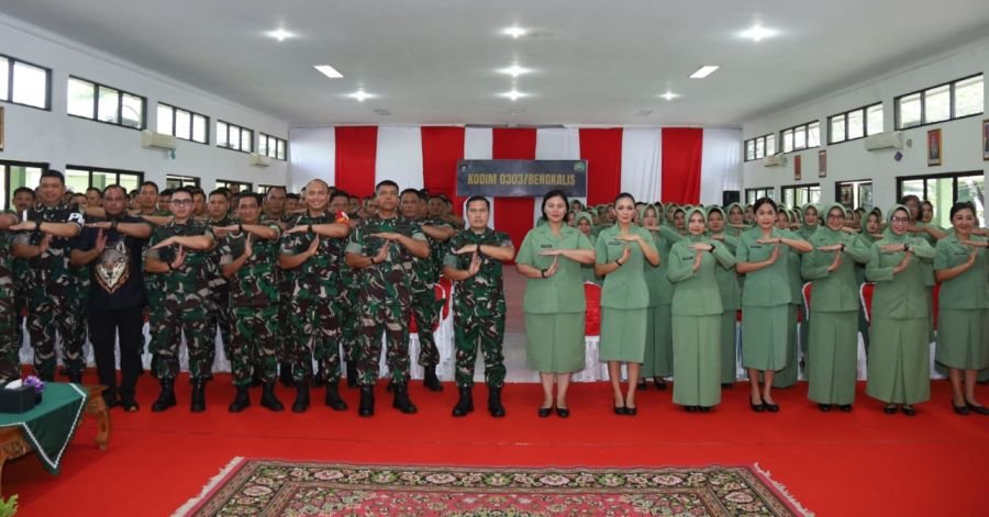 Kunjungan Kerja Pangdam XIX/TT di Bengkalis: Tegas Cek Kesiapan Prajurit dan Perkuat ResponsKarhutla