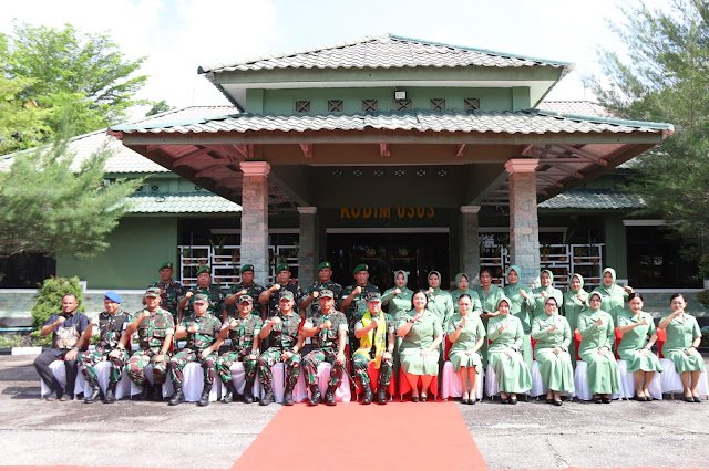 Kunjungan Pangdam XIX TT, Kodim Bengkalis Ditekankan Profesionalisme