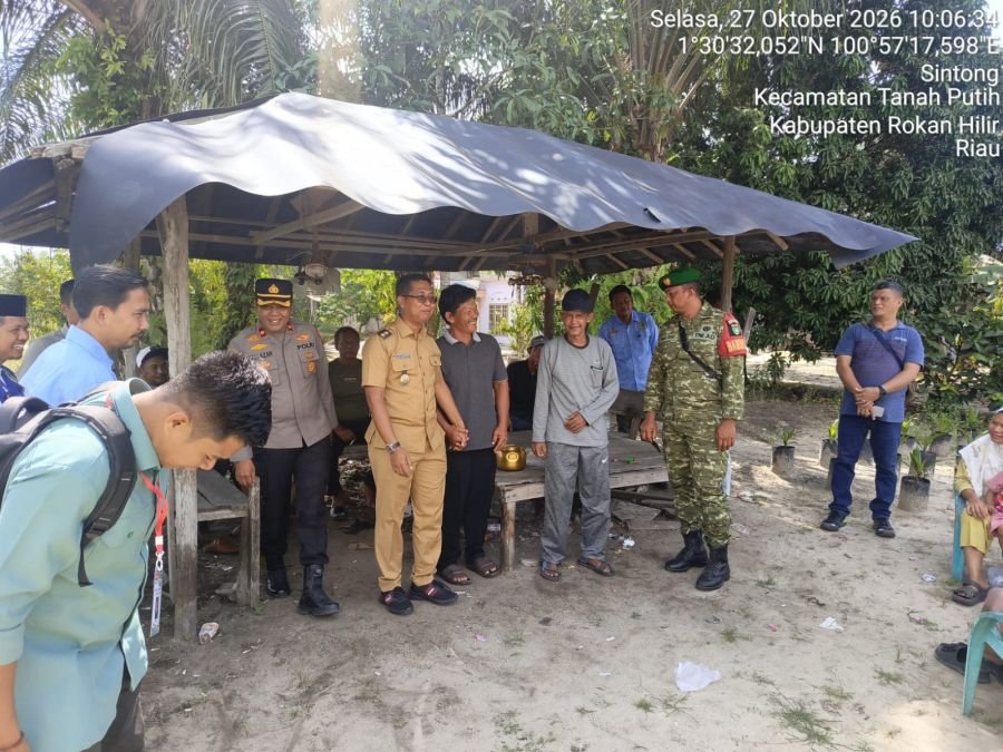 Kunjungan Wakil Bupati Rokan Hilir Dalam Rangka Pilpeng Tahap 1 Serantak Tahun 2026