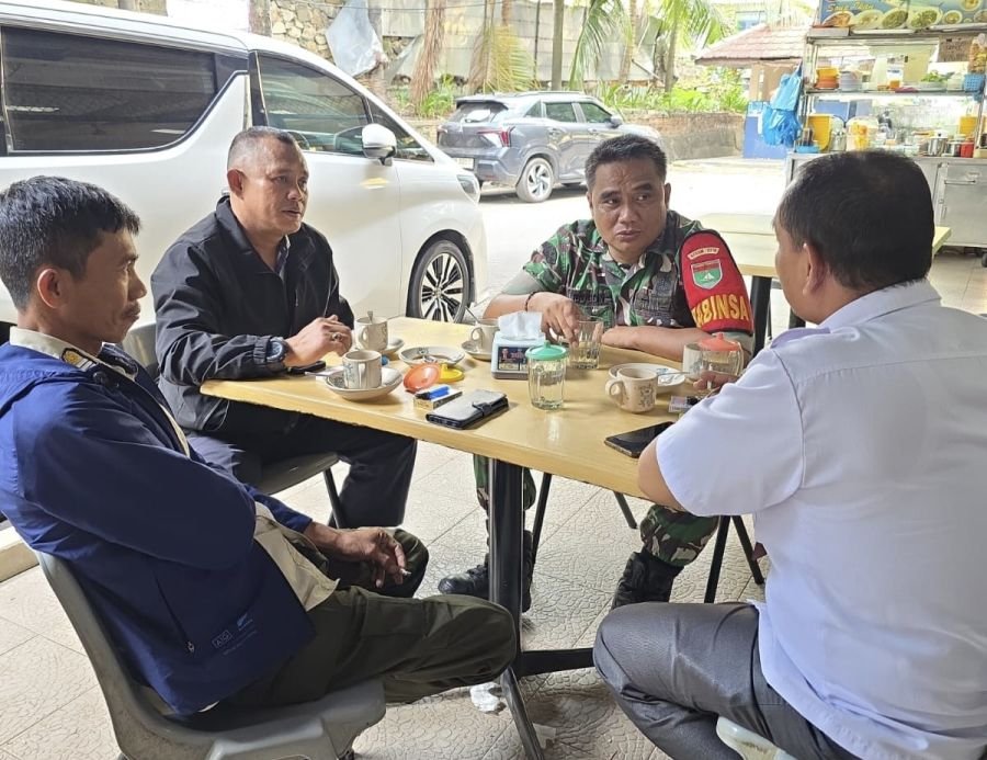 Langkah Tegas Babinsa Jaga Ketentraman Warga Lubuk Baja