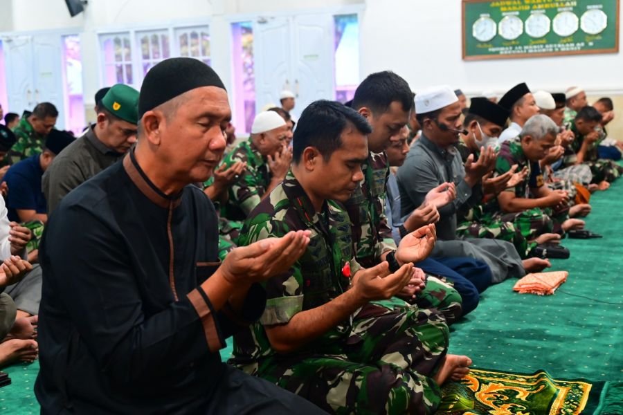 Lanud Roesmin Nurjadin Gelar Doa Bersama Jelang HUT Ke-2 Koopsudnas