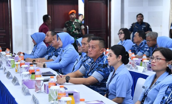 Lanud Roesmin Nurjadin Raih Penghargaan BMN Pada AKS TNI AU 2025