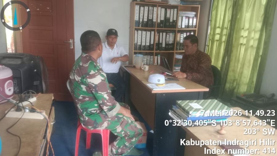 Laporan Kegiatan Pengawasan SDM Komduk Babinsa Kelurahan Pusaran Koramil 02/TM