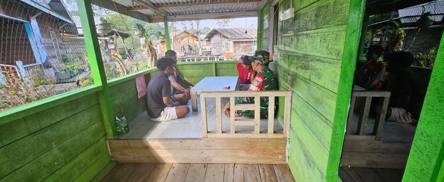 Babinsa Senayang Bentengi Remaja dari Narkoba dan Hoaks