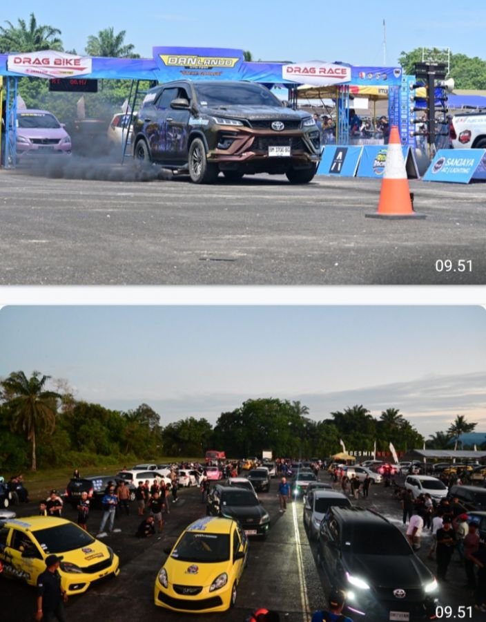 Lebih 1500 Starters Adu Kecepatan Pada Kejurnas Drag Race dan Drag Bike di Oto Fest Lanud RSN 2025