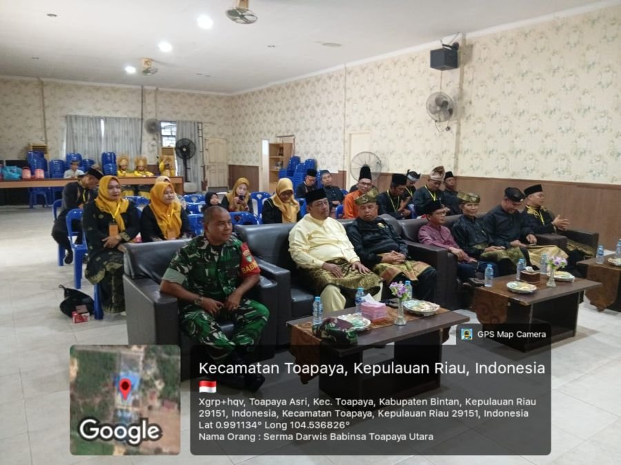Lestarikan Nilai Budaya, Babinsa Toapaya Utara Mewakili Danramil Hadiri Rapat Pemilihan Pengurus LAM