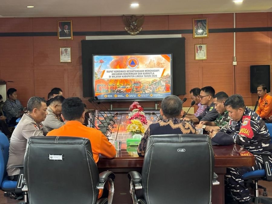 Lingga Perkuat Kesiapsiagaan Hadapi Kekeringan dan Karhutla 2026