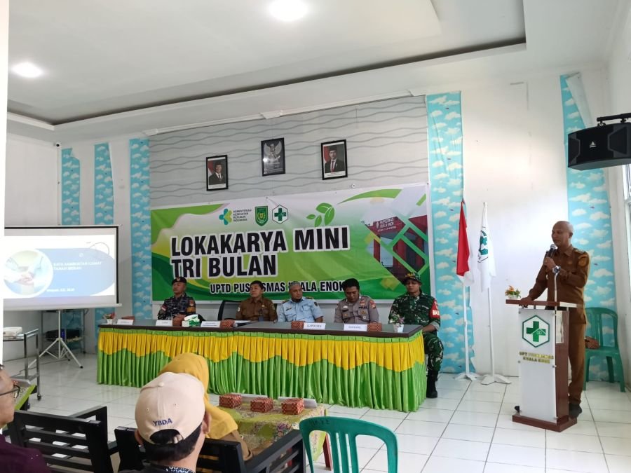 Lintas Sektor Tanah Merah Gelar Loka Karya Triwulan I, Bahas Program Kesehatan dan Pembangunan Desa