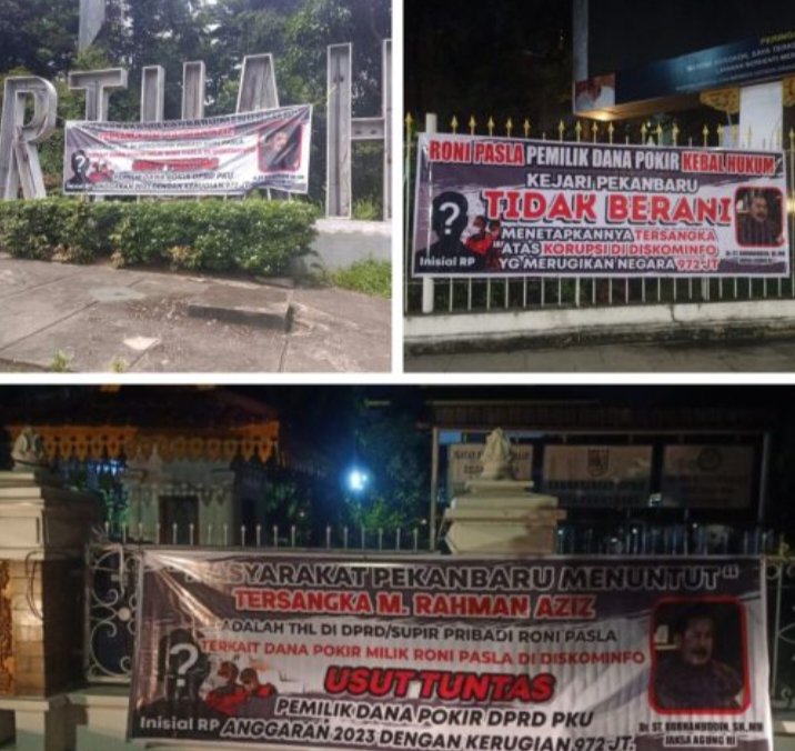 LSM BERANTAS Gelar Aksi Jilid IV Desak Kejari Usut Oknum DPRD Pekanbaru Berinisial  RP