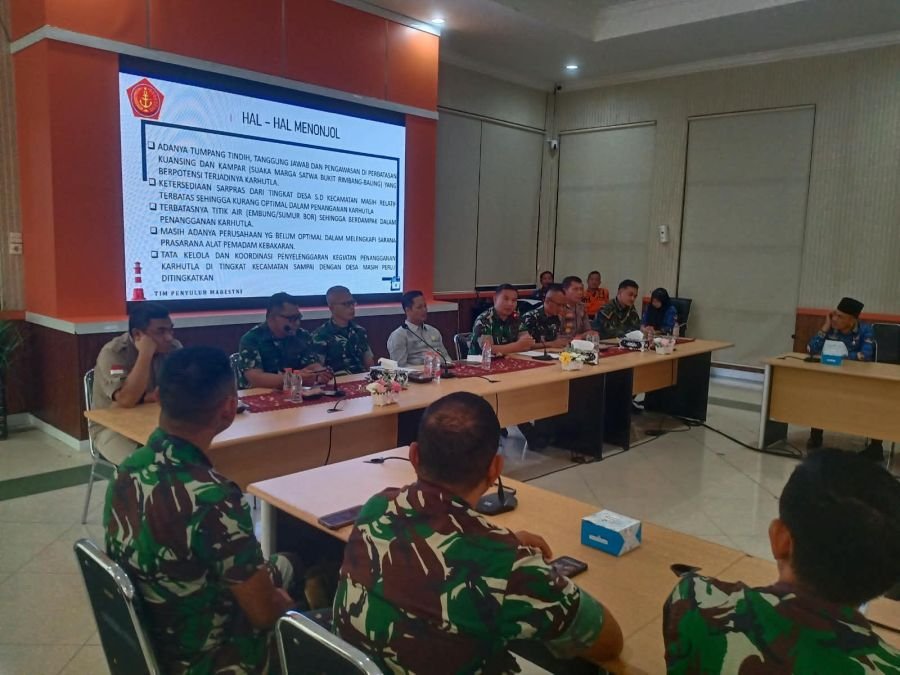 Mabes TNI Audiensi dengan Pemda Kuansing, Perkuat Sinergi Cegah Karhutla