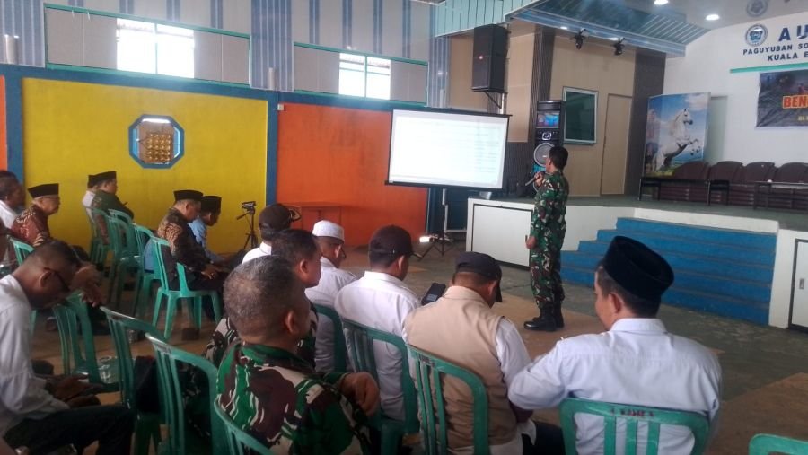 Mabes TNI dan Kodim 0314/Inhil Edukasi Masyarakat Enok Cegah Karhutla