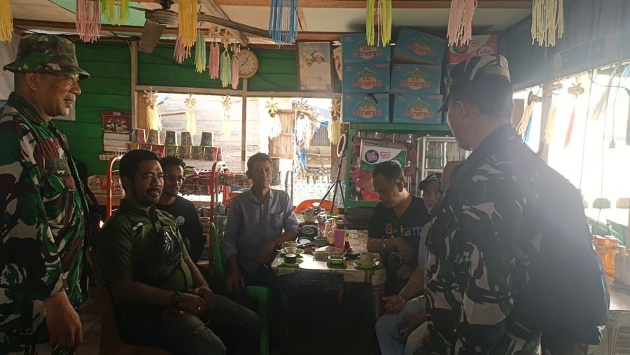 Mabes TNI Gelar Sosialisasi Bahaya Karhutla di Pusat Keramaian Pelabuhan Tembilahan
