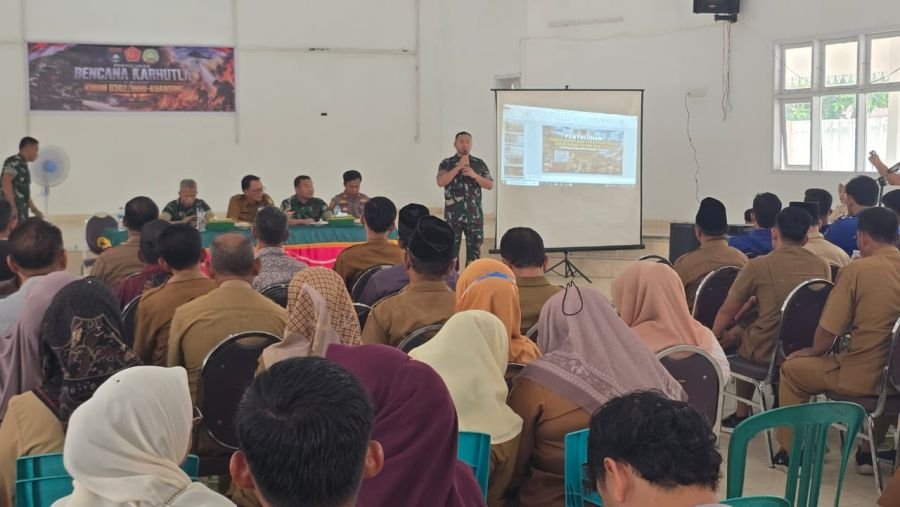 Mabes TNI Libatkan 101 Peserta Cegah Karhutla di Kuantan Hilir
