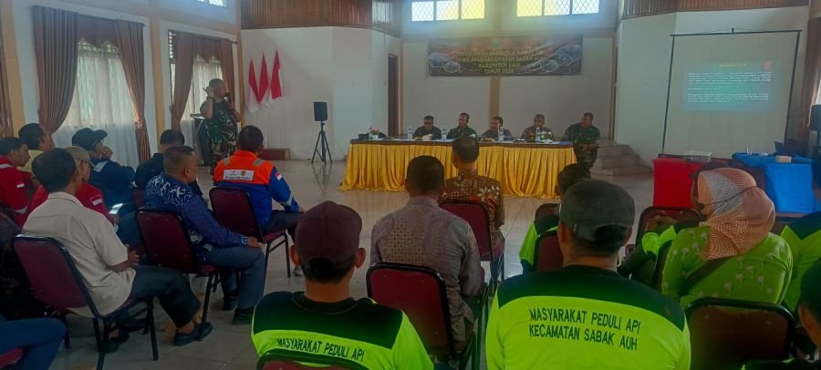 Mabes TNI Sosialisasikan Pencegahan Karhutla dan Perkuat Sinergi di Sabak Auh