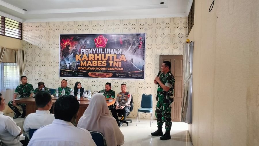 Mabes TNI Turun ke Minas, Perkuat Pencegahan Karhutla di Siak