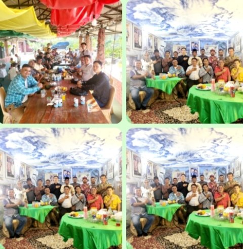 Media Mitra DPP Santri Tani NU hadiri acara Silaturahmi Idul Fitri 1446 H dikediaman H.T.Rusli Ahmad