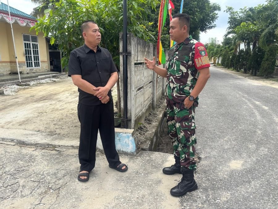 Melalui Komsos, Babinsa Mentangor Serap Aspirasi dan Perkuat Kemanunggalan TNI-Rakyat