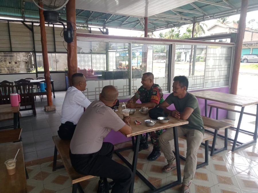 Memperkuat Sinergitas Babinsa Bersama Pihak kepolisian dan Masyarakat.