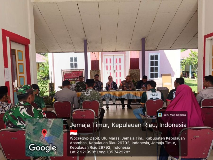 menghadiri rapat pembentukan panitia peringatan Hari Ulang Tahun (HUT) ke-81 Kemerdekaan RI