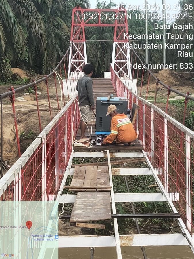 Menuju Tahap Akhir, Pembangunan Jembatan Gantung Garuda Tahap II Capai Progres 84,5%